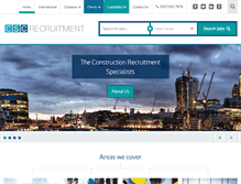 Tablet Screenshot of cscrecruitment.co.uk